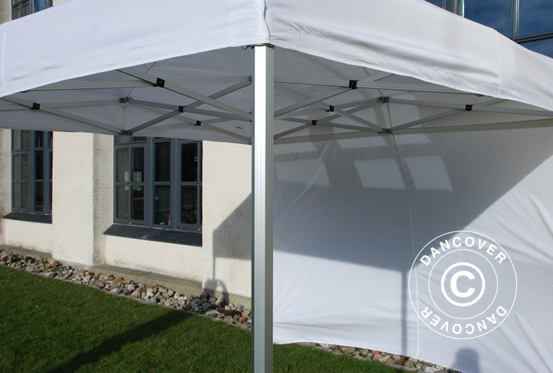 Quick-up telt FleXtents PRO 3x3m Hvit, inkl. 4 sider