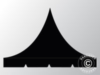 Takduk for Quick-up telt FleXtents PRO Pagoda 3x3m, Svart