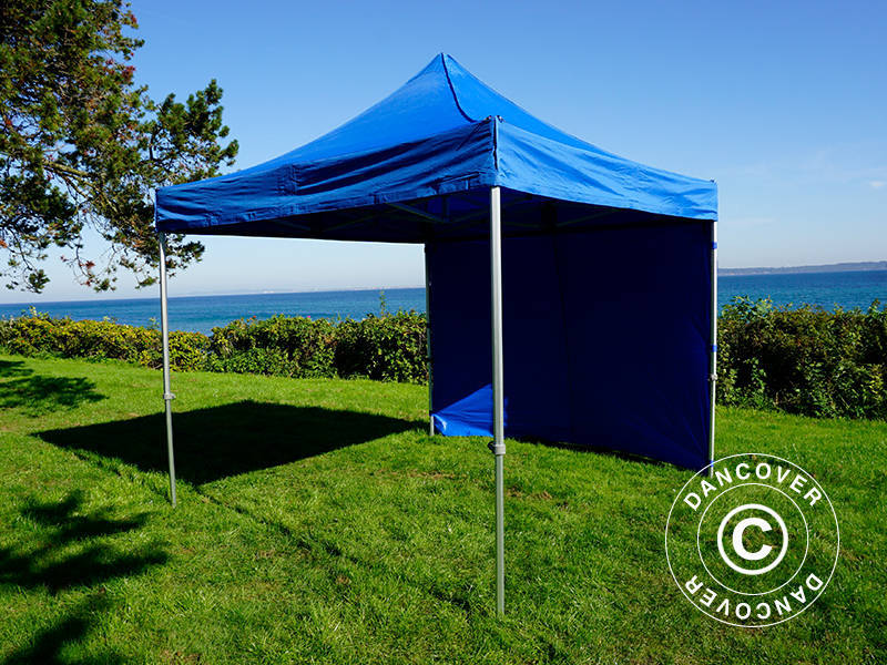 Quick-up telt FleXtents Xtreme 50 3x3m Blå, med 4 sider