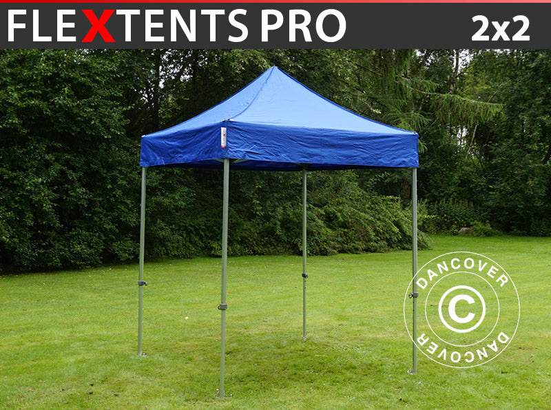 Quick-up telt FleXtents PRO 2x2m Blå