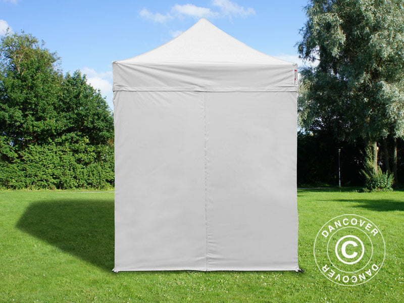 Quick-up telt FleXtents PRO 2x2m Hvit, inkl. 4 sider