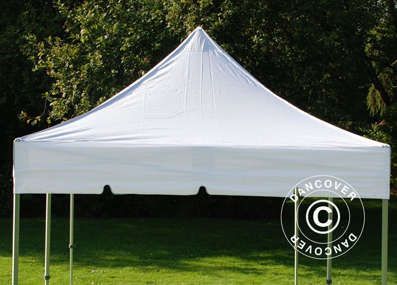 Quick-up telt FleXtents PRO "Peaked" 3x3m Hvit