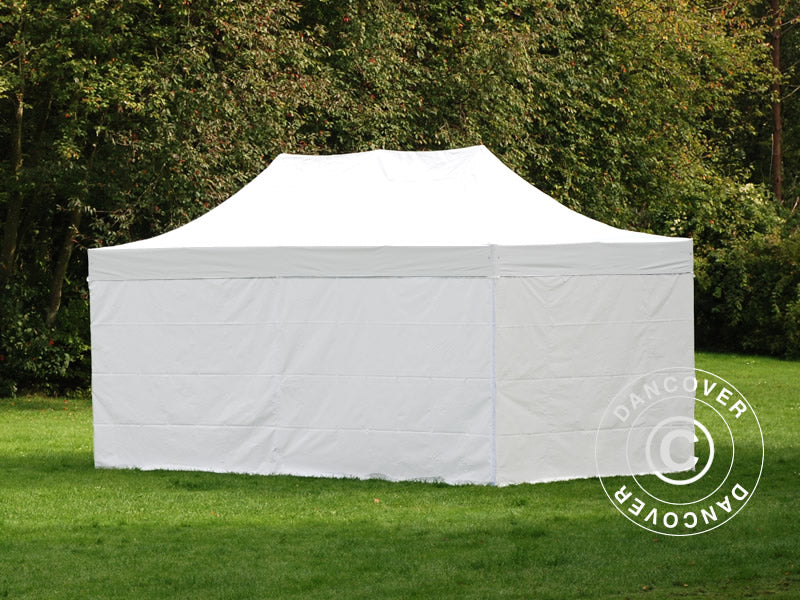 Quick-up telt FleXtents Xtreme 50 Heavy Duty 3x6m Hvit, inkl. 6 sider