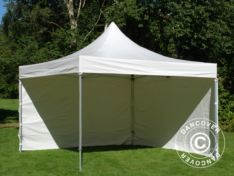 Quick-up telt FleXtents Xtreme 50 Heavy Duty 4x4m Hvit, inkl. 4 sider