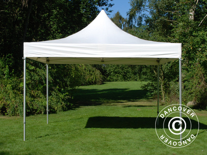 Quick-up telt FleXtents Xtreme 50 Heavy Duty 4x4m Hvit, inkl. 4 sider