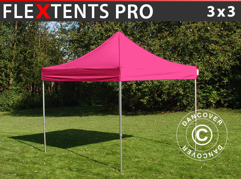 Quick-up telt FleXtents PRO 3x3m Rosa
