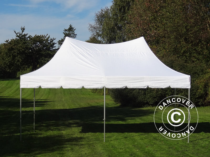 Quick-up telt FleXtents PRO Peak Pagoda 3x6m Hvit