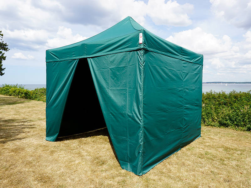 Quick-up telt FleXtents Xtreme 60 3x3m Grønn, inkl. 4 sider