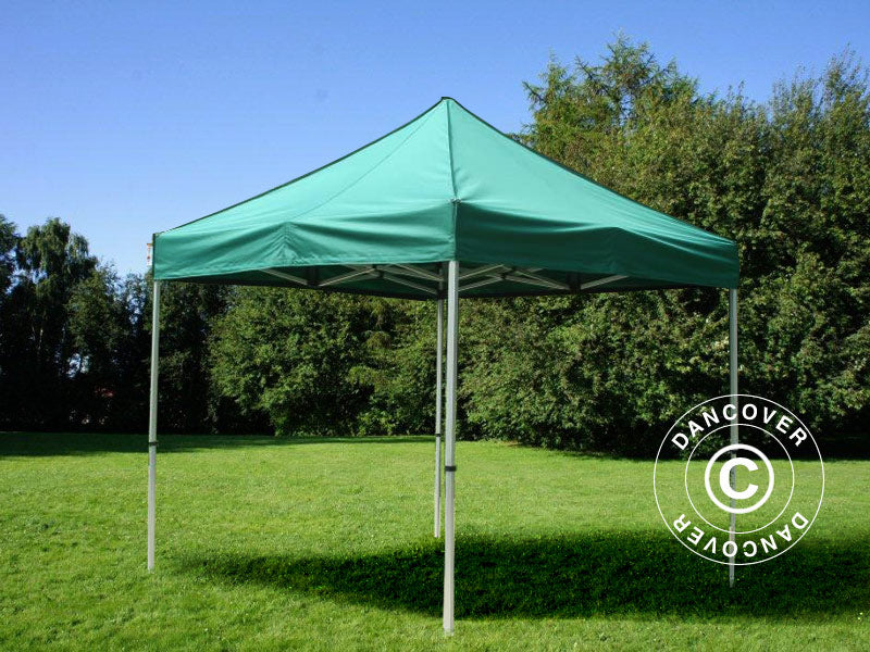 Quick-up telt FleXtents Xtreme 60 3x3m Grønn, inkl. 4 sider
