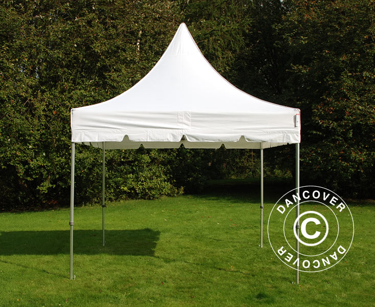 Quick-up telt FleXtents PRO Peak Pagoda 4x4m Hvit