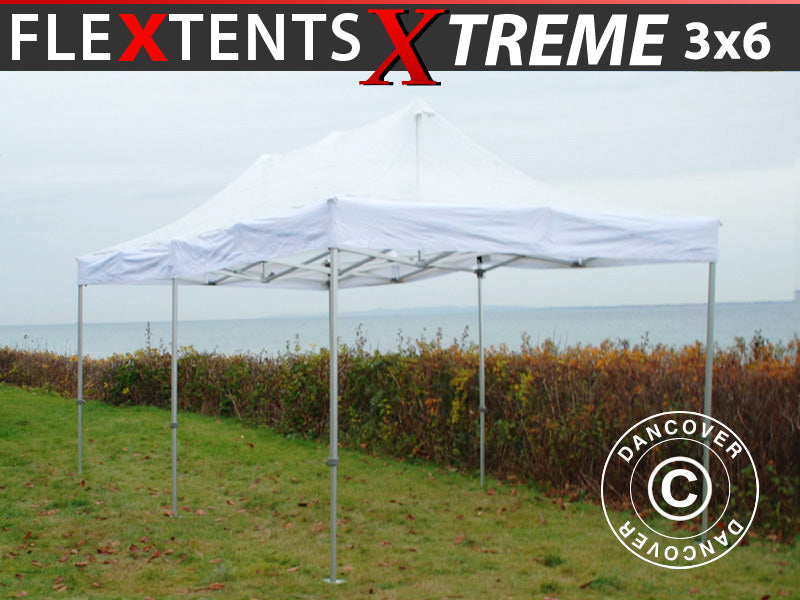 Quick-up telt FleXtents Xtreme 50 3x6m Transparent
