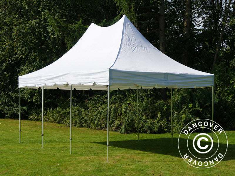 Quick-up telt FleXtents PRO Peak Pagoda 4x6m Hvit