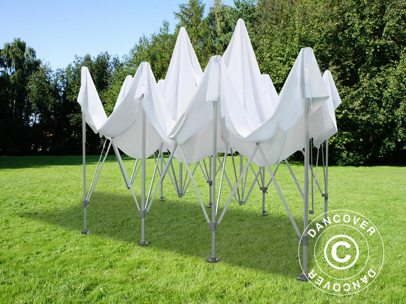 Quick-up telt FleXtents PRO Peak Pagoda 4x6m Hvit