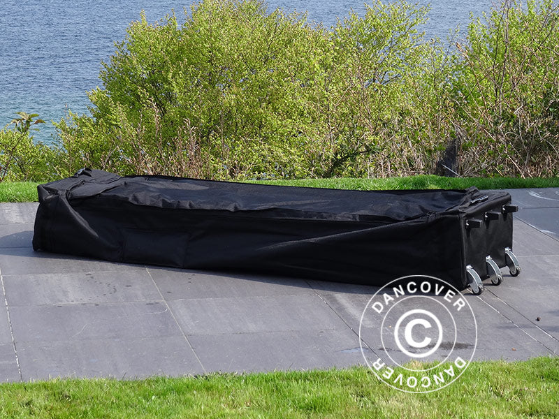 Quick-up telt FleXtents PRO Peak Pagoda 4x8m Hvit, inkl. 6 sider