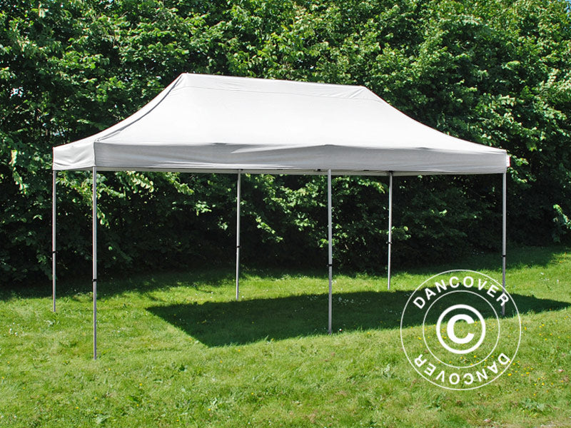 Quick-up telt FleXtents Xtreme 50 3x6m Hvit, Flammehemmende, inkl. 6 sider