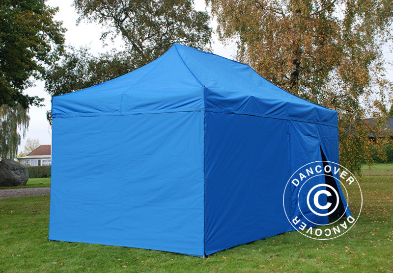Quick-up telt FleXtents Xtreme 60 3x6m Blå, med 6 sider