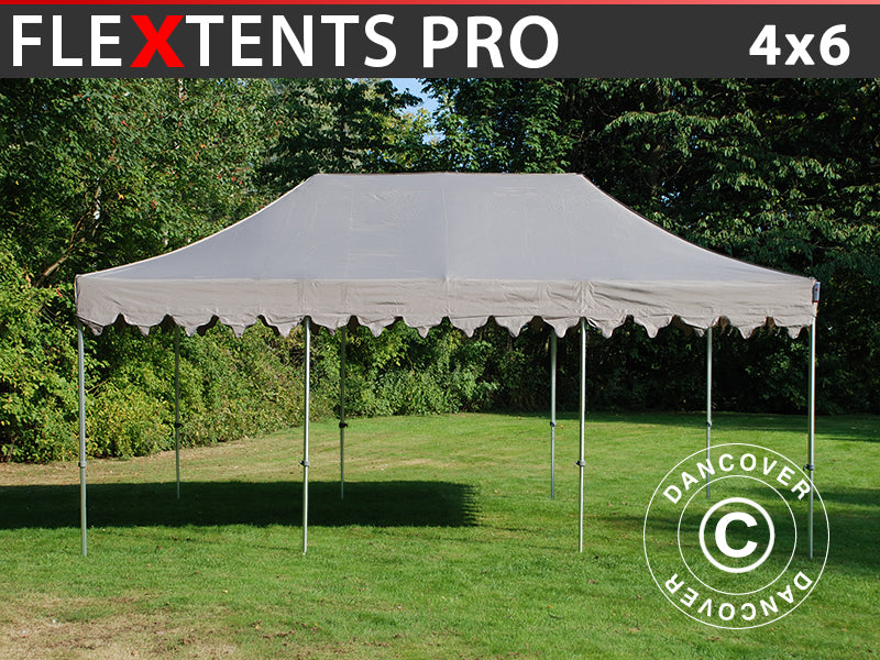 Quick-up telt FleXtents PRO "Morocco" 4x6m Latte