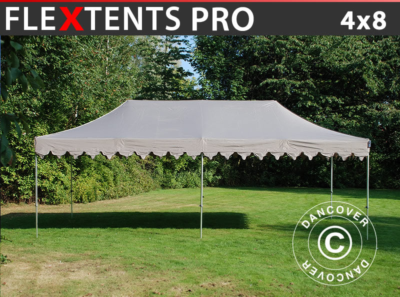 Quick-up telt FleXtents PRO "Morocco" 4x8m Latte