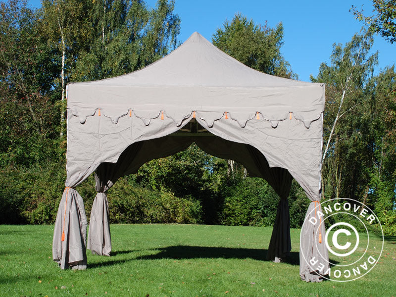 Quick-up telt FleXtents PRO "Raj" 3x3m Latte/Oransje