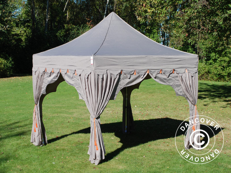 Quick-up telt FleXtents PRO "Raj" 3x3m Latte/Oransje