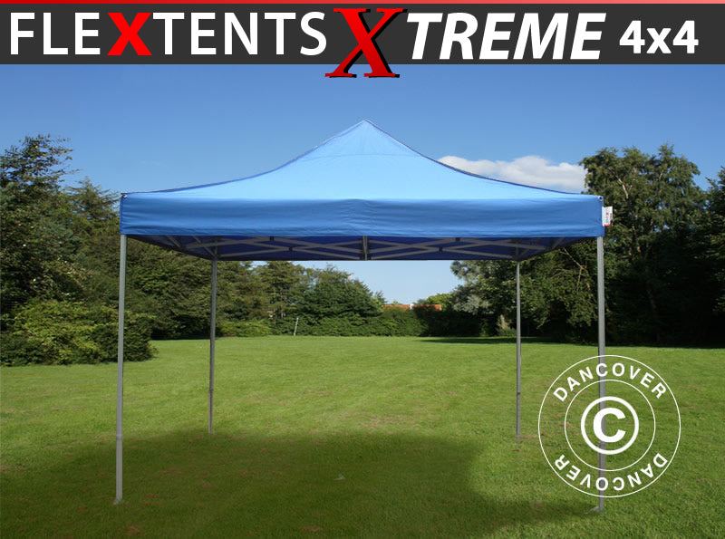Quick-up telt FleXtents Xtreme 60 4x4m Blå