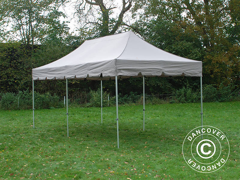 Quick-up telt FleXtents PRO "Peaked" 4x8m Latte