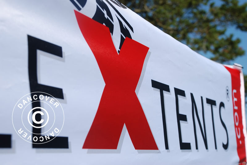 Quick-up telt FleXtents Xtreme 50 med full digital trykk, 4x8m