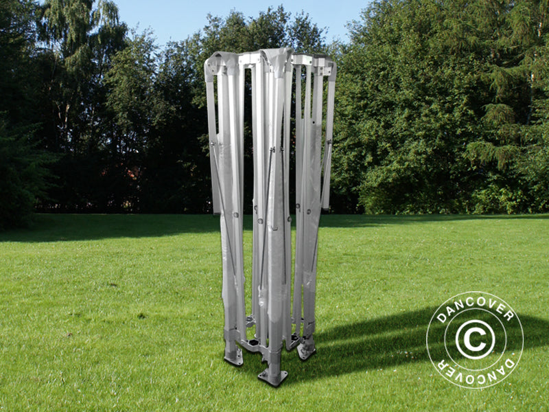 Quick-up telt FleXtents Pagoda Xtreme 50 3x3m / (4x4m) Hvit