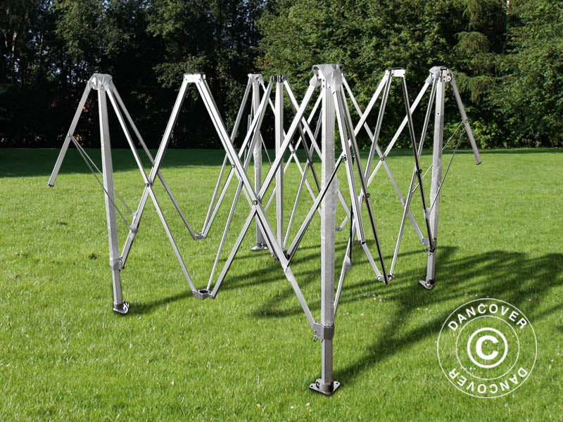 Quick-up telt FleXtents Pagoda Xtreme 50 3x3m / (4x4m) Hvit