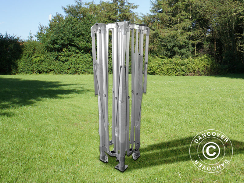 Quick-up telt FleXtents Pagoda Xtreme 50 4x4m / (5x5m) Hvit, inkl. 4 sider