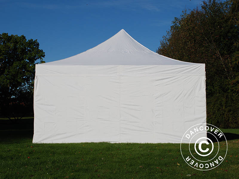 Quick-up telt FleXtents Xtreme 50 5x5m Hvit, inkl. 4 sider