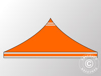 Takduk for Quick-up telt FleXtents 3x3m, Oransje reflekterende