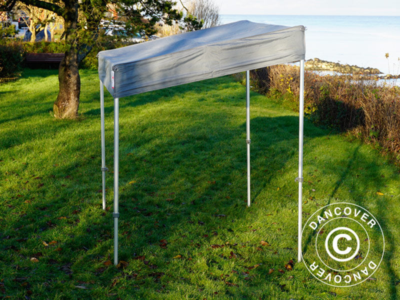 Quick-up telt FleXtents PRO Trapezo 2x3m Grå, inkl. 4 sider