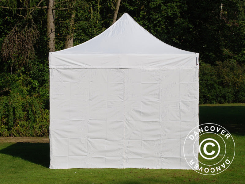 Quick-up telt FleXtents Xtreme 50 Vintage Style 3x3m Hvit, inkl. 4 sider