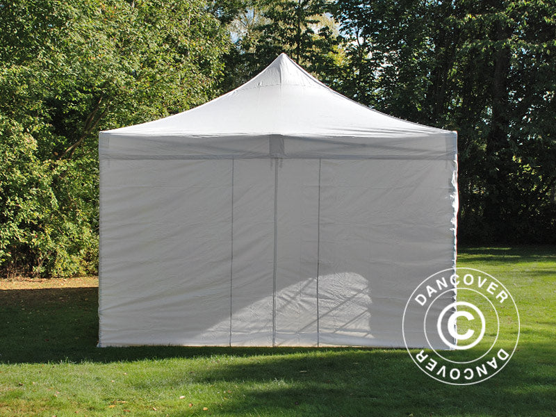 Quick-up telt FleXtents Xtreme 50 Vintage Style 4x8m Hvit, inkl. 6 sider