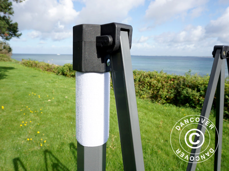 Stålramme til quick-up teltet FleXtents Steel 4x6m, 8 ben, 40mm