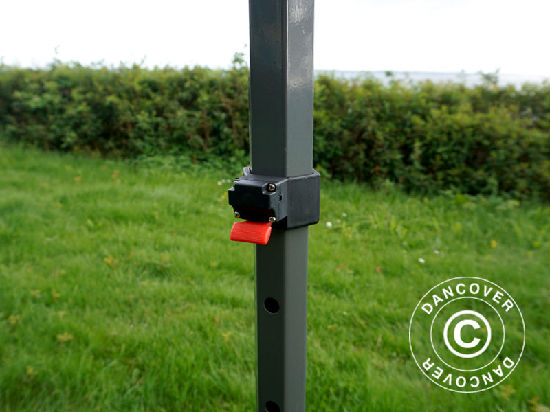 Stålramme til quick-up teltet FleXtents Steel 4x8m, 6 ben, 40mm