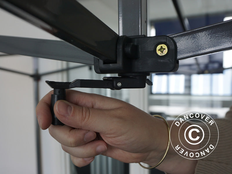 Stålramme til quick-up teltet FleXtents Steel 4x8m, 6 ben, 40mm