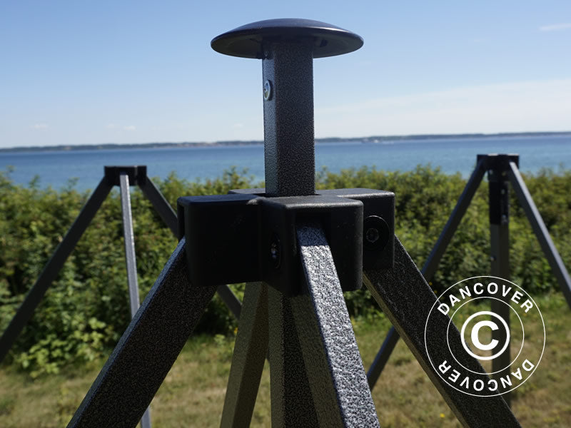 Quick-up telt FleXtents Basic v.3, 3x6m Svart