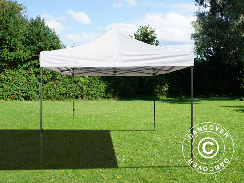 Quick-up telt FleXtents Basic v.3, 3x3m Hvit
