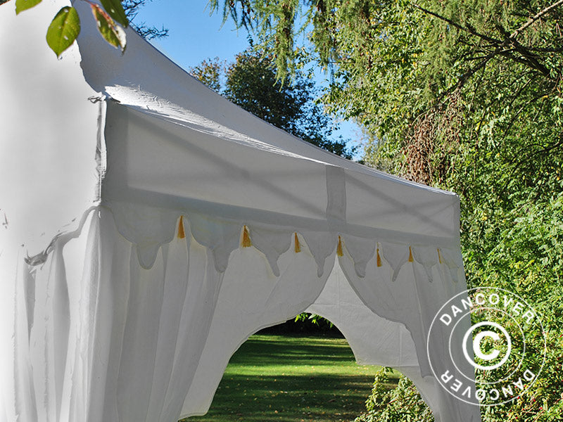 Quick-up telt FleXtents PRO Steel "Raj" 3x3m Hvit/Gull