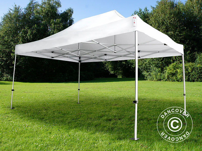 Quick-up telt FleXtents PRO Steel 3x4,5m, Hvit
