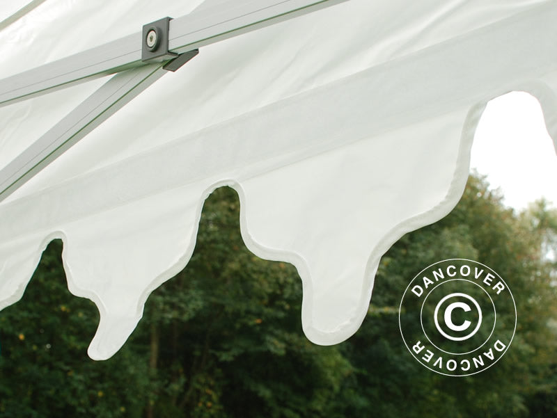 Quick-up telt FleXtents PRO Steel "Morocco" 3x6m Hvit