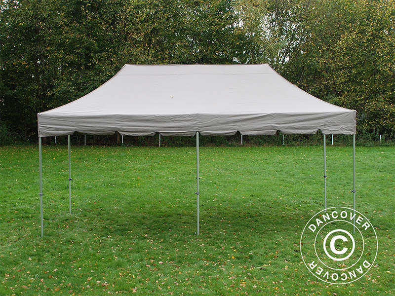 Quick-up telt FleXtents PRO Steel "Peaked" 3x6m Latte