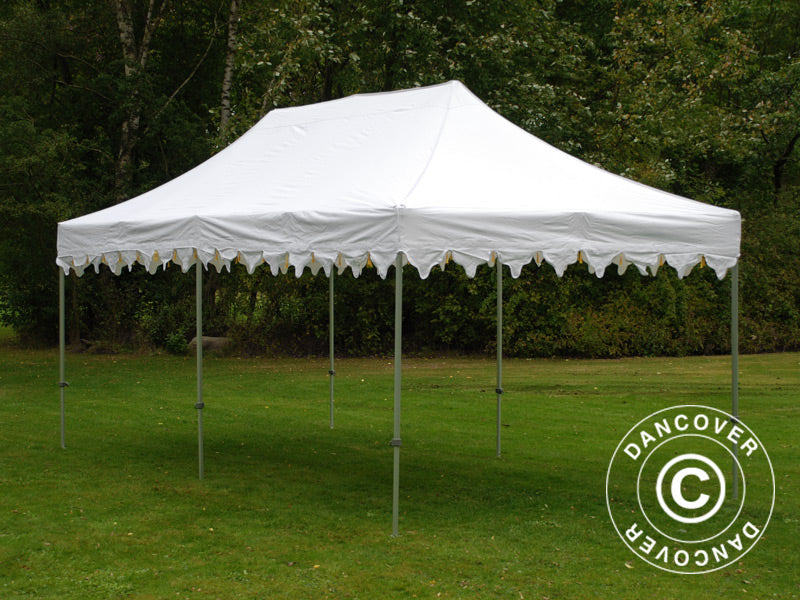 Quick-up telt FleXtents PRO Steel "Raj" 3x6m Hvit/Gull