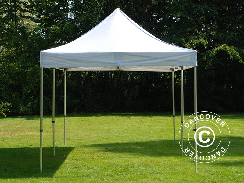 Quick-up telt FleXtents PRO Steel 3x6m Hvit, Flammehemmende