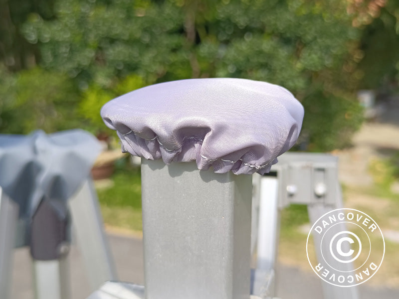 FleX drivhus 2x2m, PE, Transparent/Grønn