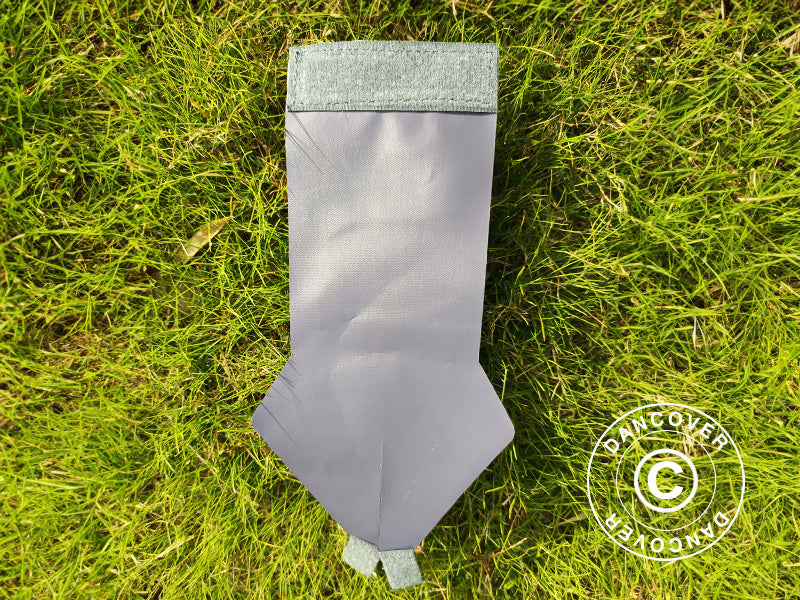 FleX drivhus 3x3m, PE, Transparent/Grønn