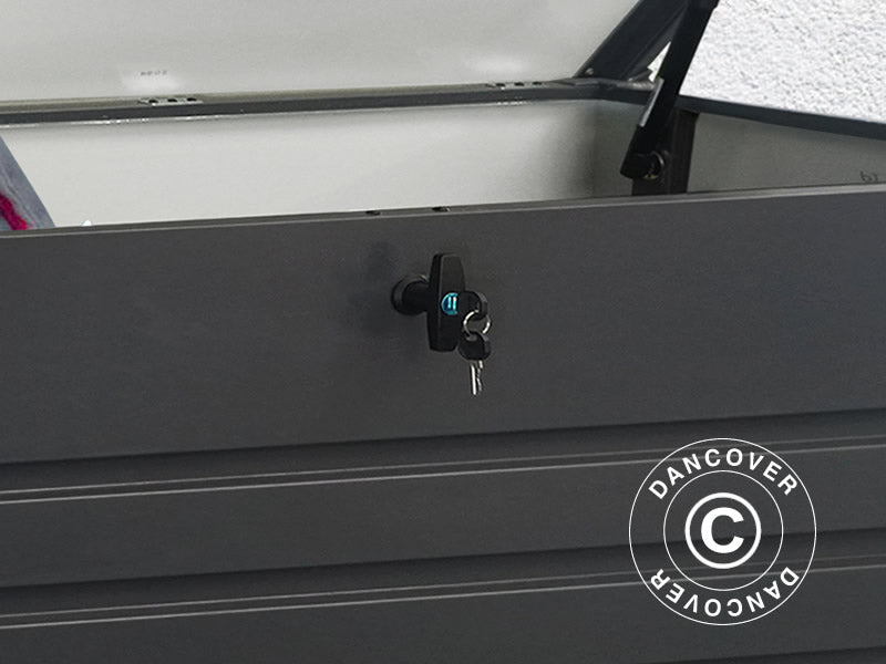 Putekasse 400L, 0,62x1,32x0,62m ProShed®, Antrasitt