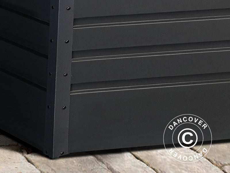 Putekasse 400L, 0,62x1,32x0,62m ProShed®, Antrasitt